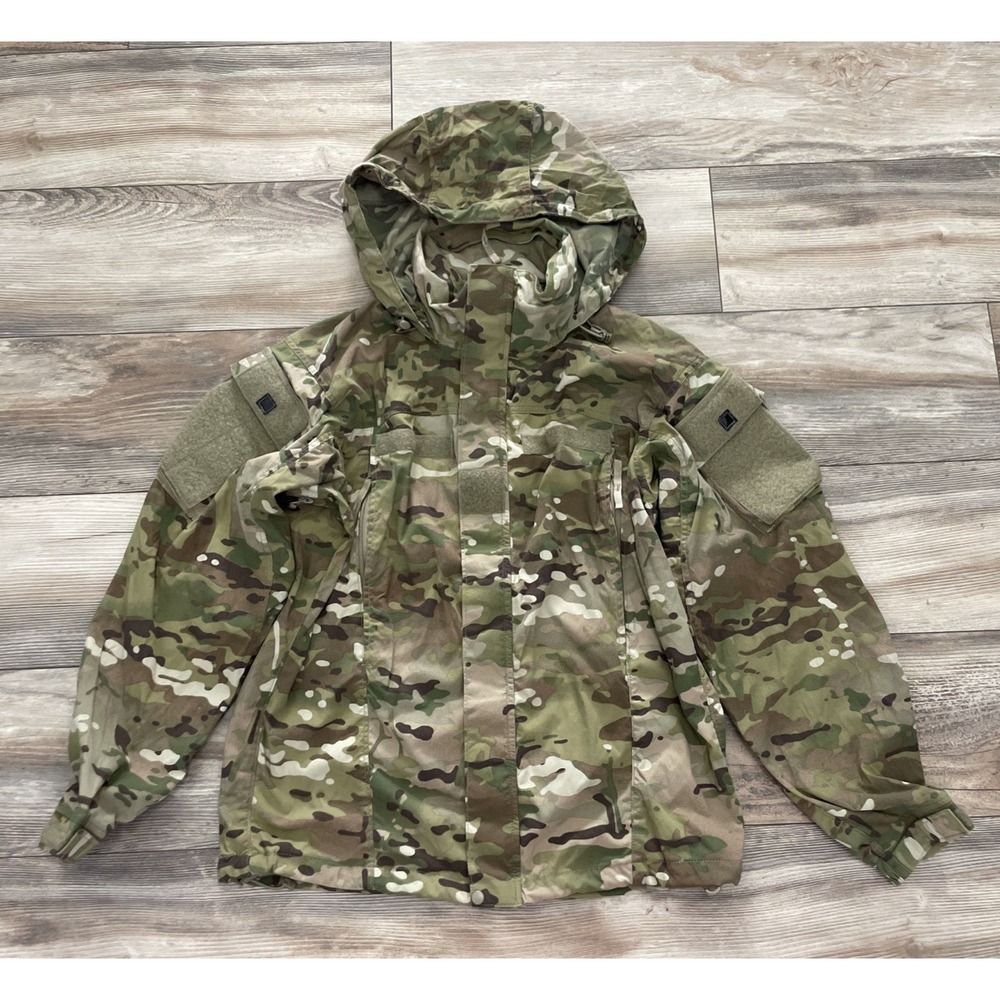 New US Army Soft Shell Cold Weather Jacket Multicam OCP Small Regular